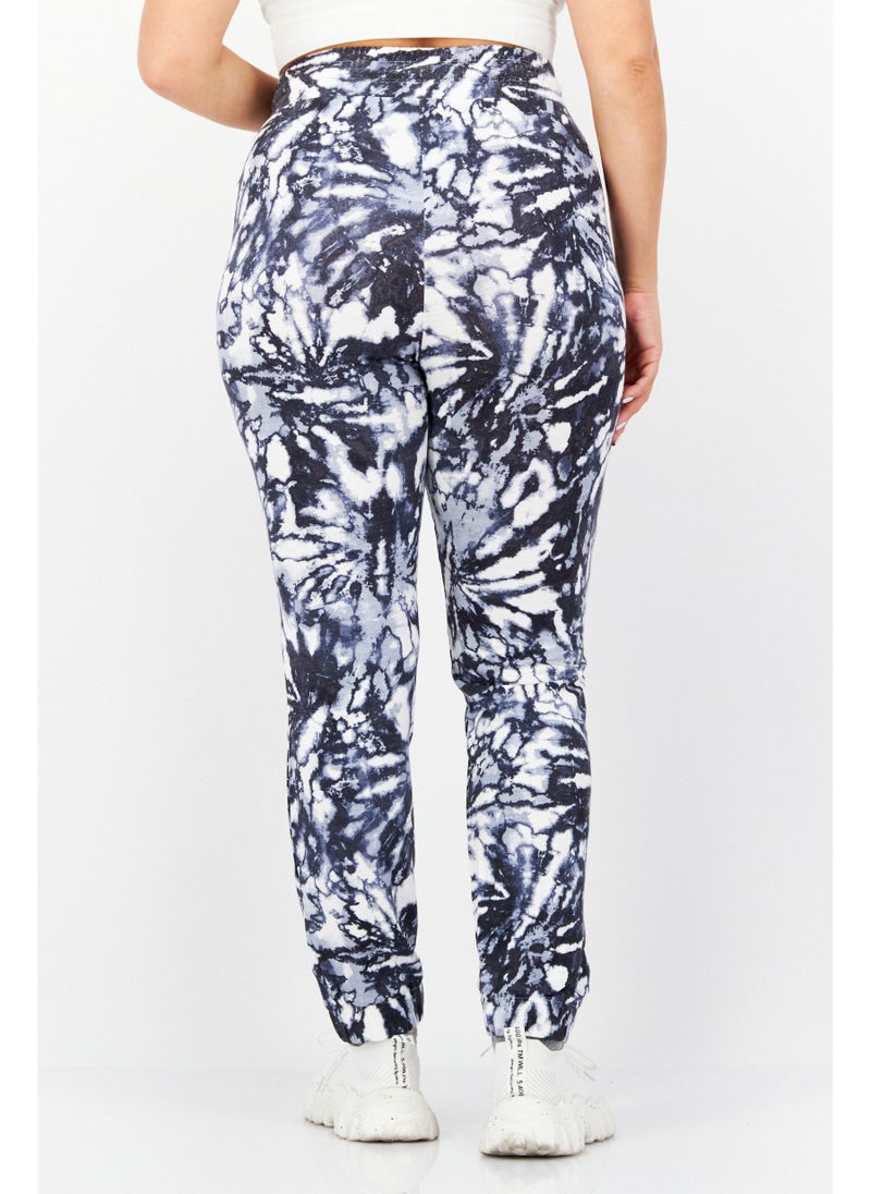 Marc New York Women Sportswear Fit Allover Print Outdoor Sweatpants, Multicolor - Image 5
