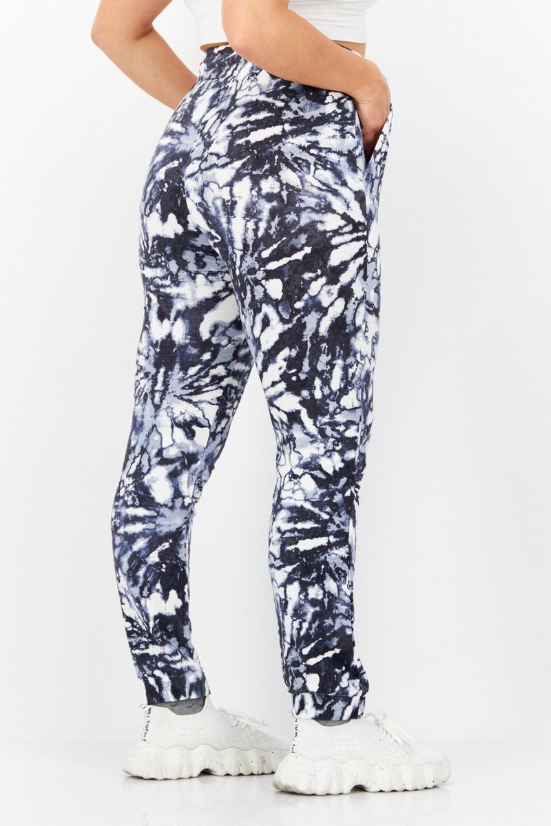 Marc New York Women Sportswear Fit Allover Print Outdoor Sweatpants, Multicolor - Image 3