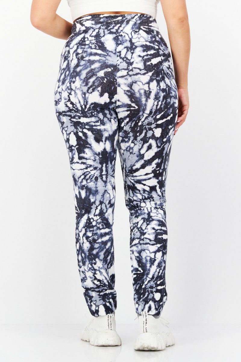 Marc New York Women Sportswear Fit Allover Print Outdoor Sweatpants, Multicolor - Image 2
