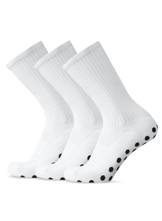1 Pair Anti Slip Soccer Socks Team Sports Socks Outdoor Fitness Breathable Quick Dry Socks