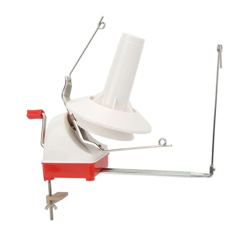Yarn Ball Winder Household Manual Hand Operated Winder Machine with Desktop Fixing Plate - Image 4