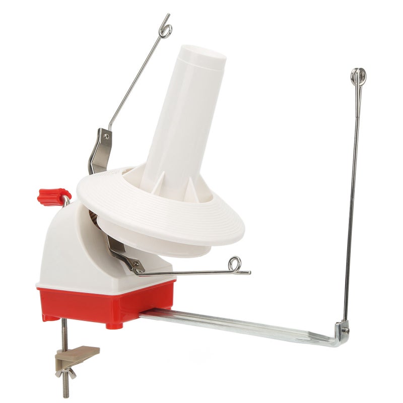 Yarn Ball Winder Household Manual Hand Operated Winder Machine with Desktop Fixing Plate - Image 2