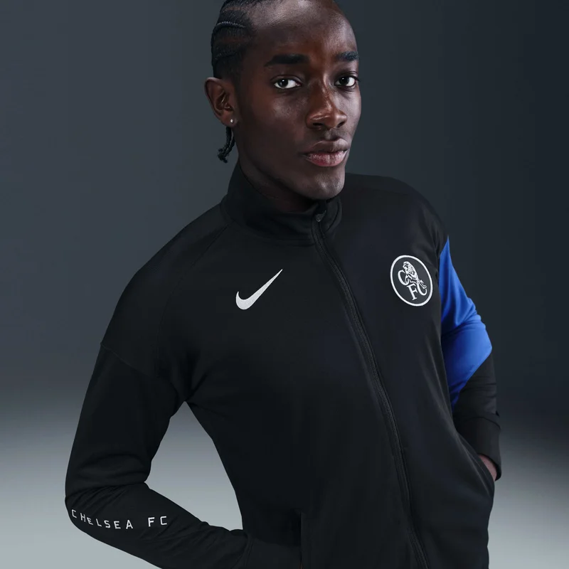 Nike Men's Chelsea Strike Third Total 90 Football Track Jacket