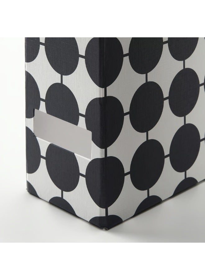 Magazine File  White Black Dotted - Image 4