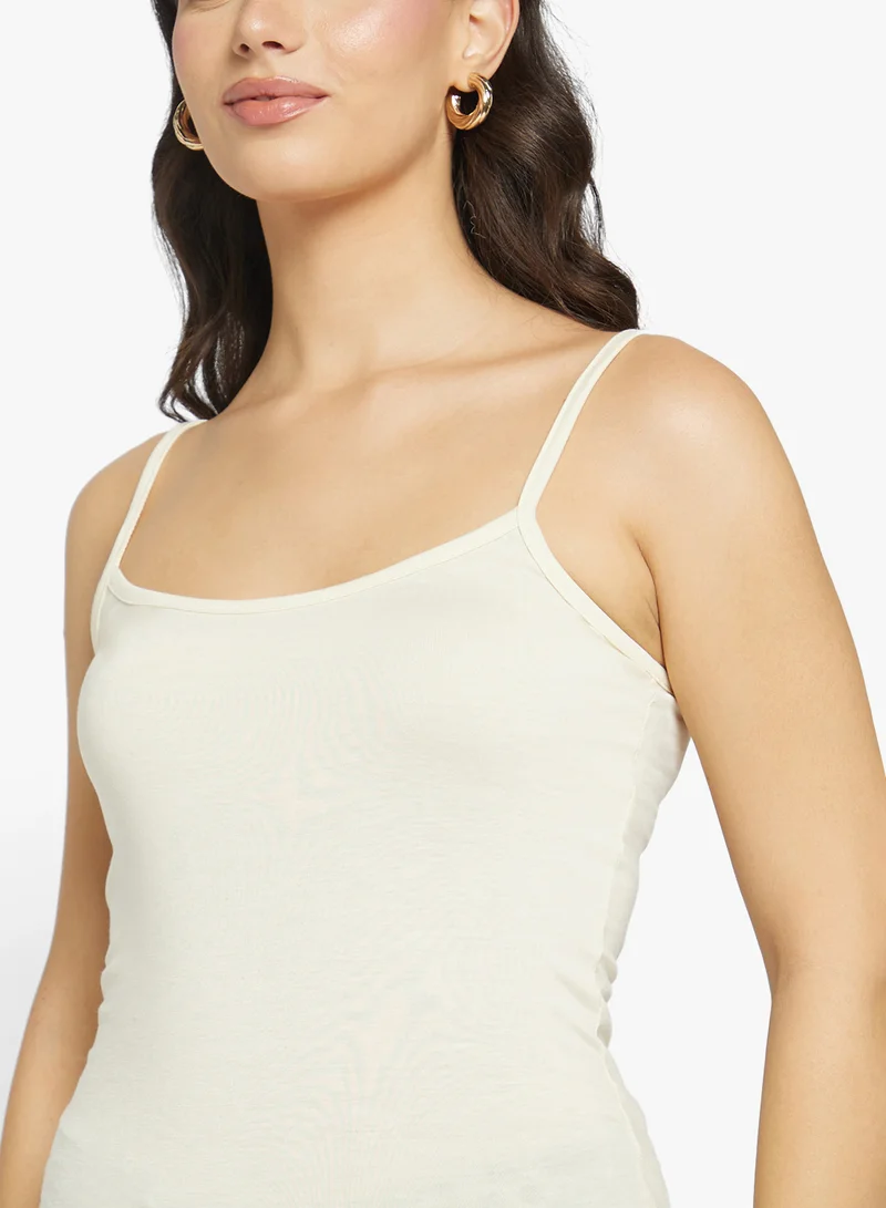 Ginger Basics Cotton Cami Vest