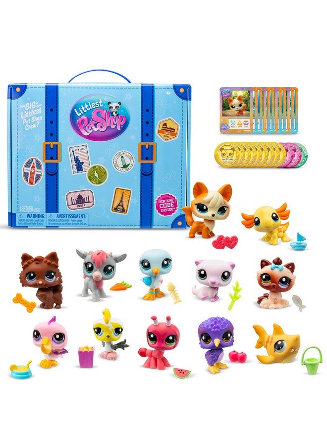 Littlest Pet Shop مجموعة مغامرة السفر - ليتلست بيت شوب - الجيل 7، شخصيات غامضة أصلية، لعبة مفاجأة قابلة للجمع للأطفال، الفتيات، الأولاد، الأطفال، المراهقين من عمر 4 سنوات وما فوق - Image 1