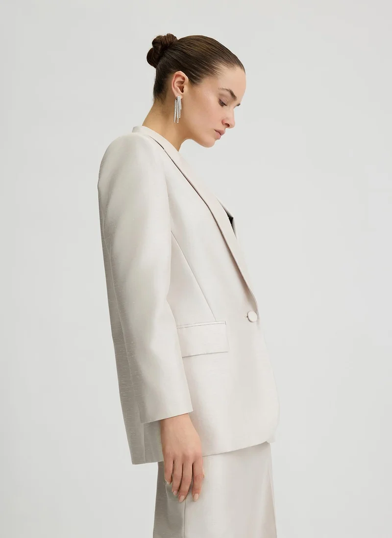 Liu Jo Shantung blazer