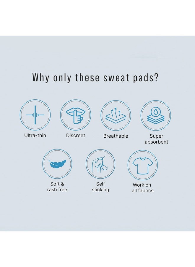 Sirona Disposable Underarm Sweat Pads For Men And Women - 24 Pads (Pack Of 2) | Peel-Off | Prevents Stains, Absorbs Sweat & Unpleasant Odour - Image 4