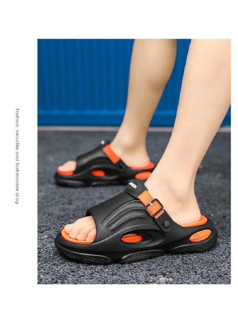 Aethvive Anti Slip Summer Slippers,Bathroom Slippers, Household Slippers, Thick Soled Trendy Casual Sandals - Image 4