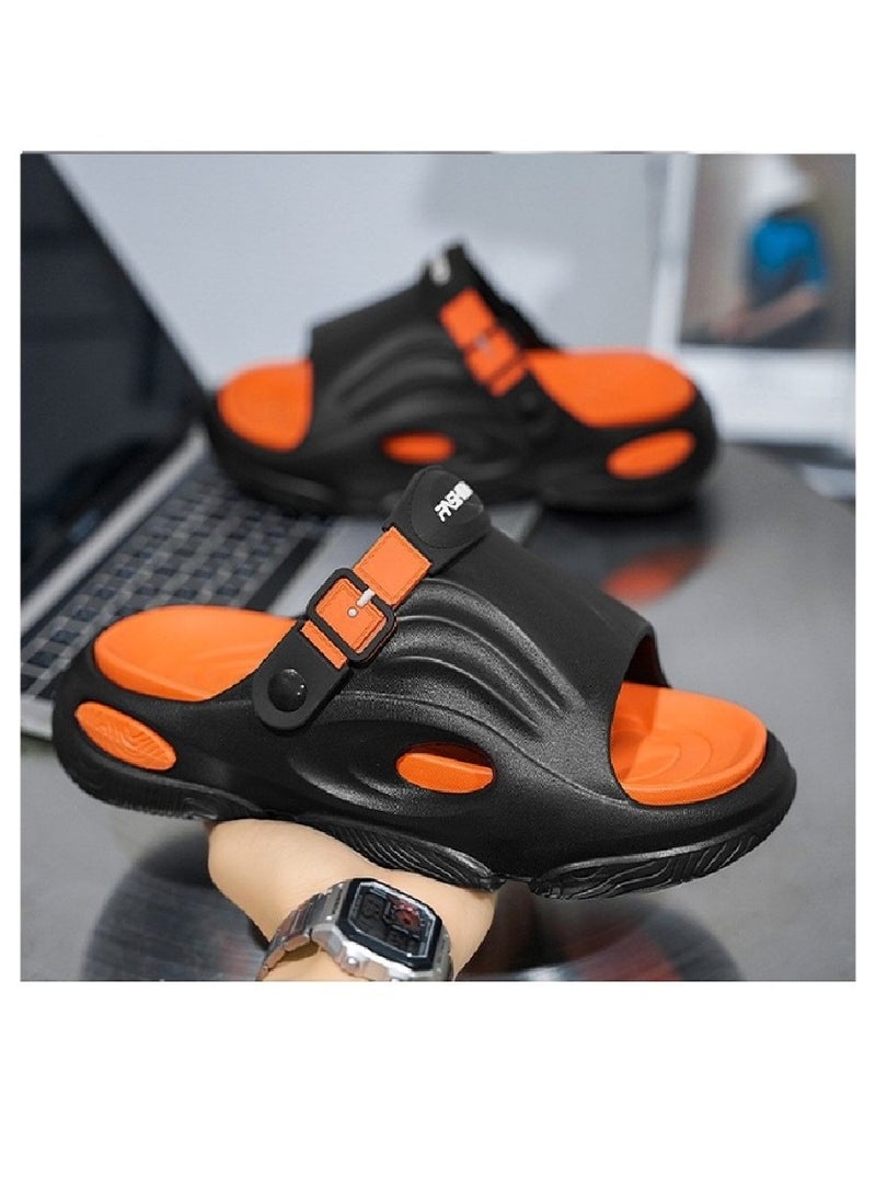 Aethvive Anti Slip Summer Slippers,Bathroom Slippers, Household Slippers, Thick Soled Trendy Casual Sandals - Image 3