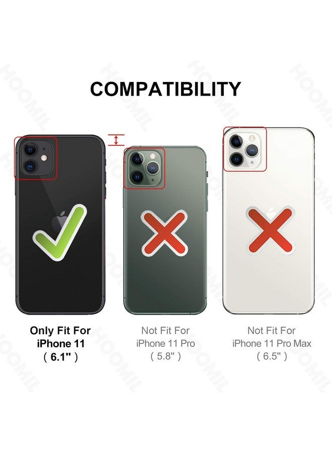 HOOMIL HOOMIL Case for iPhone 11 6.1-Inch, Non-Yellowing, Drop Protection, Anti-Scratch Transparent Hard Back Phone Cover - Crystal Clear  - Image 2