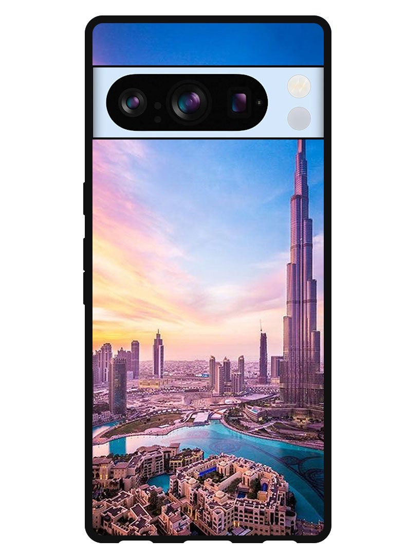 Theodor Protective Case Anti Scratch Shock Proof Bumper Cover For Google Pixel 8 Pro Burj Khalifa - Image 1
