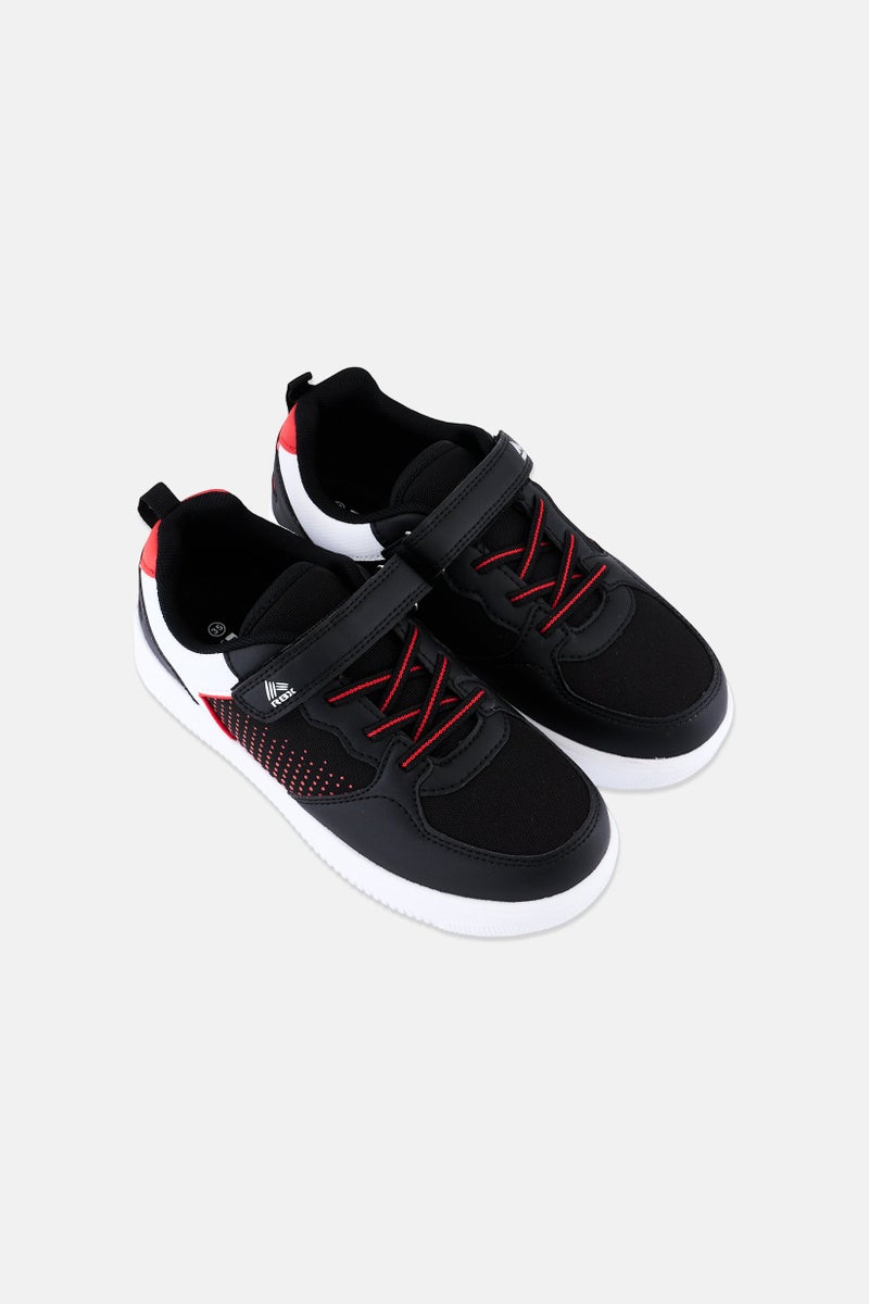 RBX Kids Boy Velcro Closure Outdoor Shoes, Black - Image 4