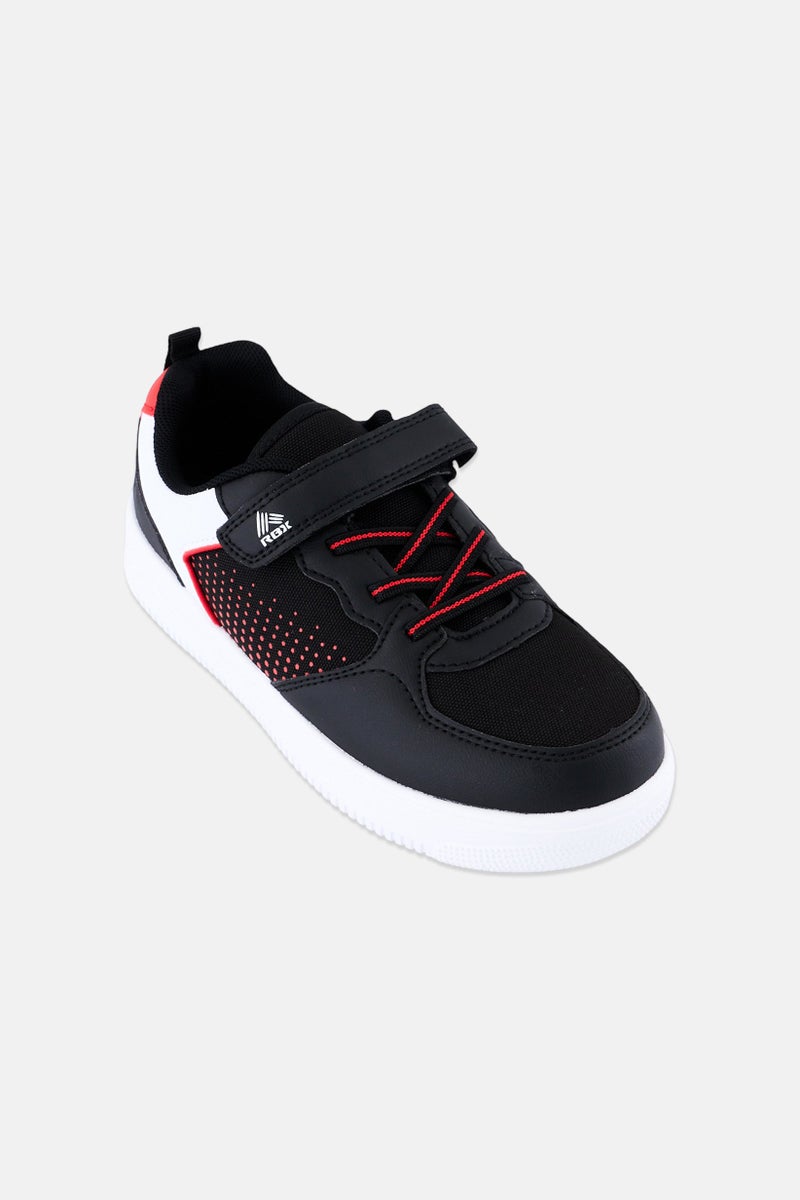 RBX Kids Boy Velcro Closure Outdoor Shoes, Black - Image 1