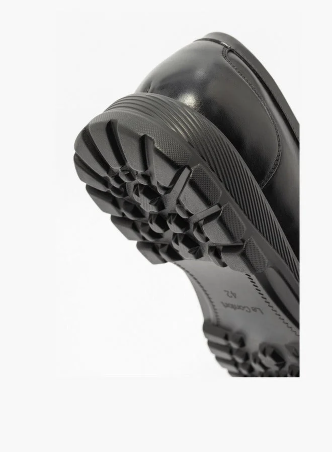 Le Confort Solid Metal Accent Loafers