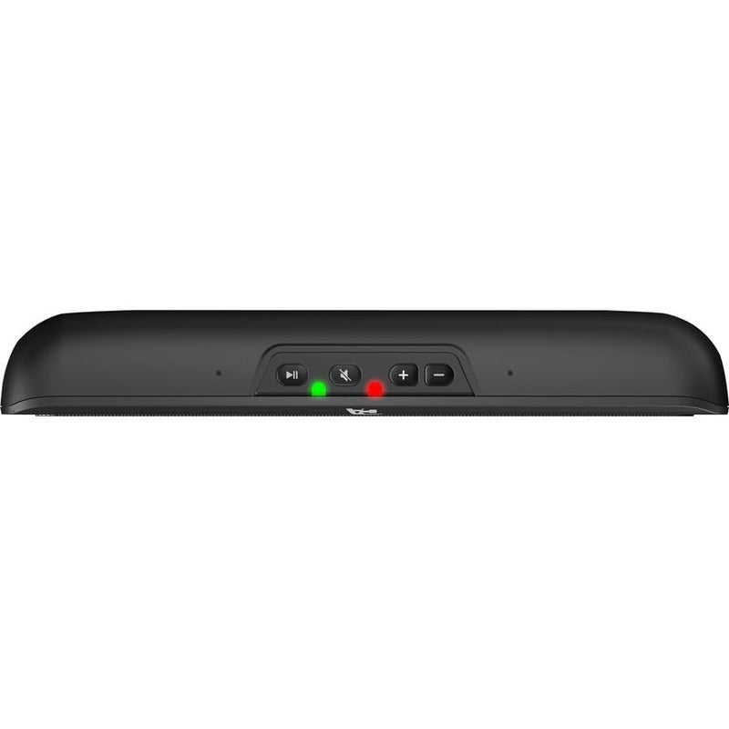 Cyber Acoustics بار مكبر الصوت USB من سايبر أكوستيكس (CA-2890) – مكبر صوت ستيريو يعمل بالطاقة من USB، يثبت بسهولة على الشاشة، تحكمات مريحة - Image 4