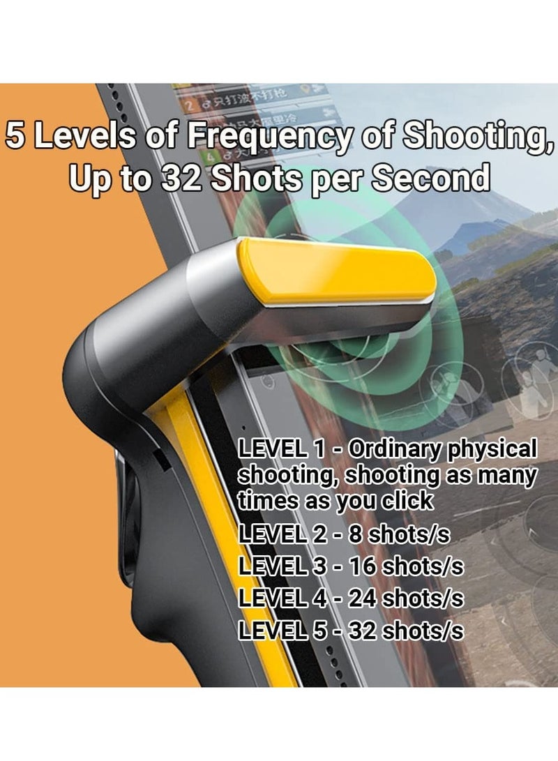 PUBG Game Controller Trigger Rapid Fire 6 Fingers Gaming Grip Gamepad Joystick L1R1 L2R2 for iPad and Tablet Android Samsung Huawei - Image 3