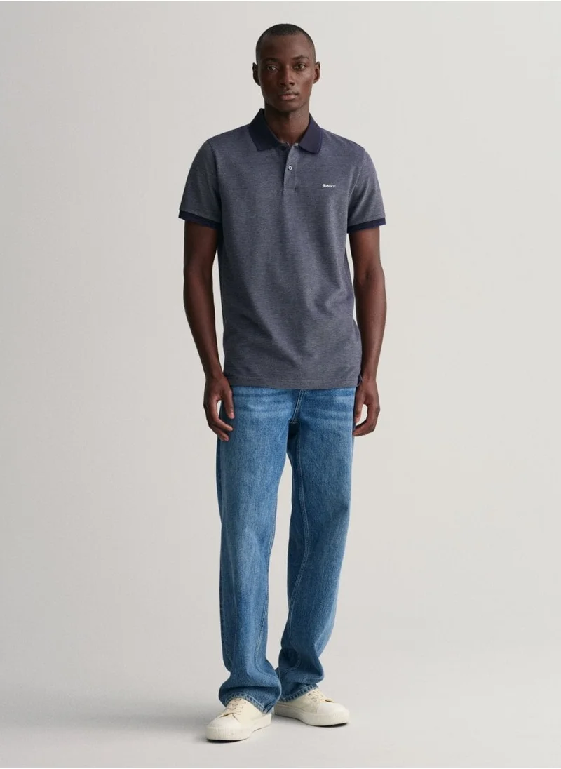 GANT 4-Color Oxford Pique Polo Shirt