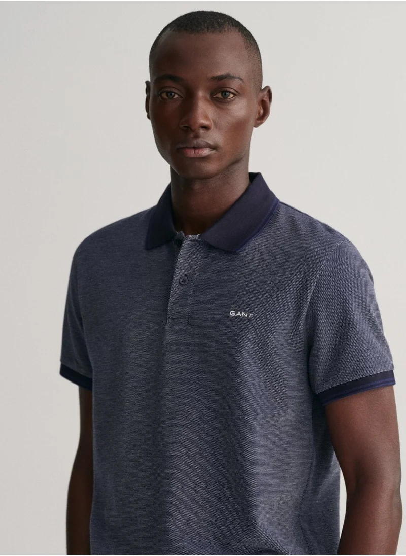 GANT 4-Color Oxford Pique Polo Shirt