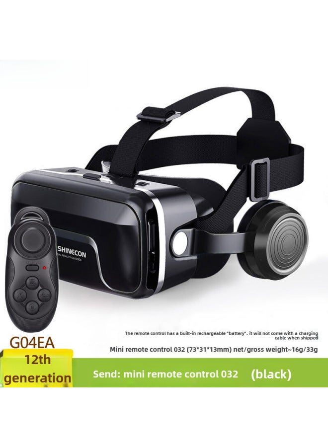 Upgraded Version VR Glasses Virtual Reality 3D Eyes Headset Shinecon G04EA Enhanced Model For Children Adults Fashion Business-Color:12 Generation Upgrade VR 032 Mini Handle - Image 1