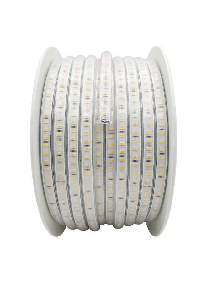 NOVEX 50M LED Rope Light 3000K Warm White | SMD 2835 LED Strip 120 LEDs/M | Samsung LED Chips | Flexible Indoor Outdoor Decorative Lighting | 220-240V | NSMDRL-101-3K - Image 2