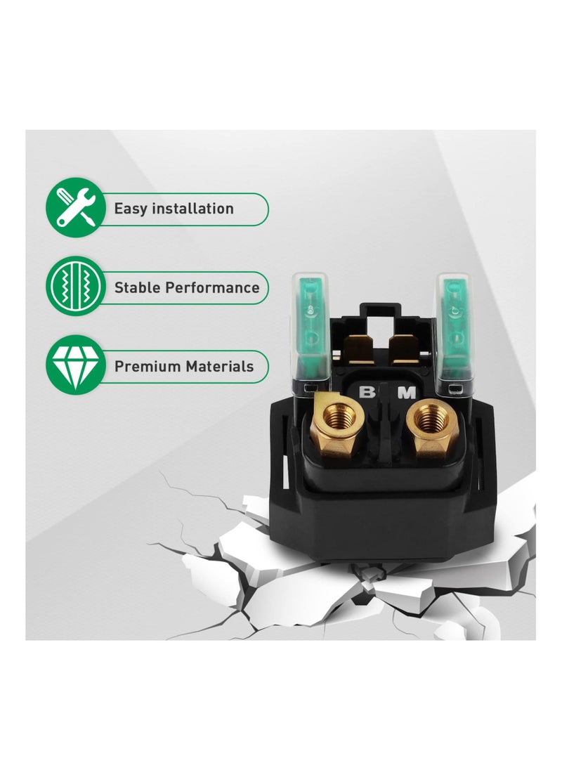 Generic Starter Solenoid Relay For Yamaha Raptor 350 660/Grizzly 350 400 450 660/Kodiak 400 450/Big Bear 250 400/Bruin 250 350/Rhino 450 660/Wolverine 350 450/YFM350 YFM400 YFM450 YFM660 TTR90 125 230  - Image 5