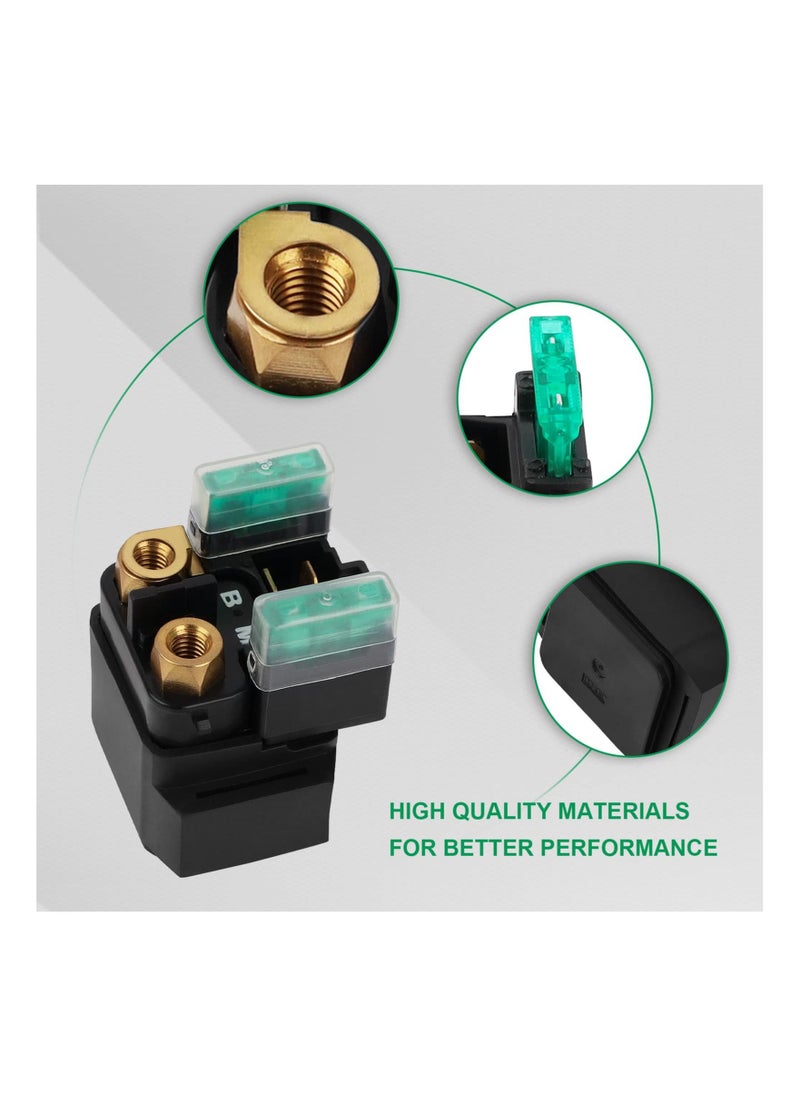 Generic Starter Solenoid Relay For Yamaha Raptor 350 660/Grizzly 350 400 450 660/Kodiak 400 450/Big Bear 250 400/Bruin 250 350/Rhino 450 660/Wolverine 350 450/YFM350 YFM400 YFM450 YFM660 TTR90 125 230  - Image 4