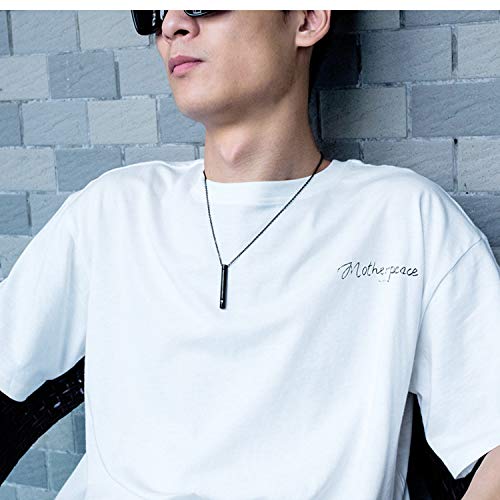 YOUFENG Urn Necklaces for Ashes Urns for Human Ashes Memorial Cremation Urn Locket Stainless Steel Keepsake Ashes Jewelry (Silver) - Image 5
