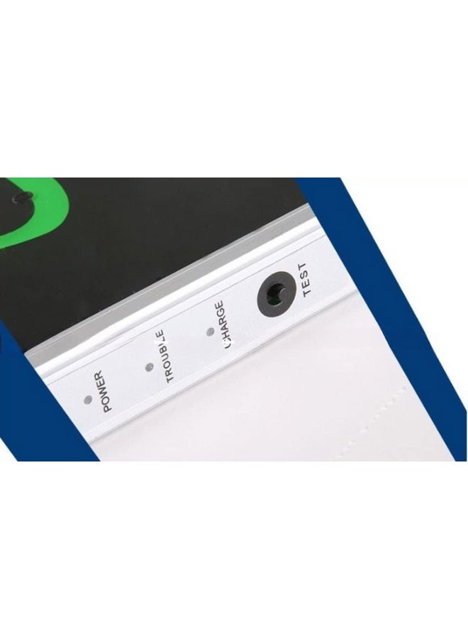 melfi Pack Of 2 Led Emergency Exit Sign Lighting Board For Entertainment Venues Supermarkets Hotels Hospitals Library Etc Down Arrow Light - Image 3