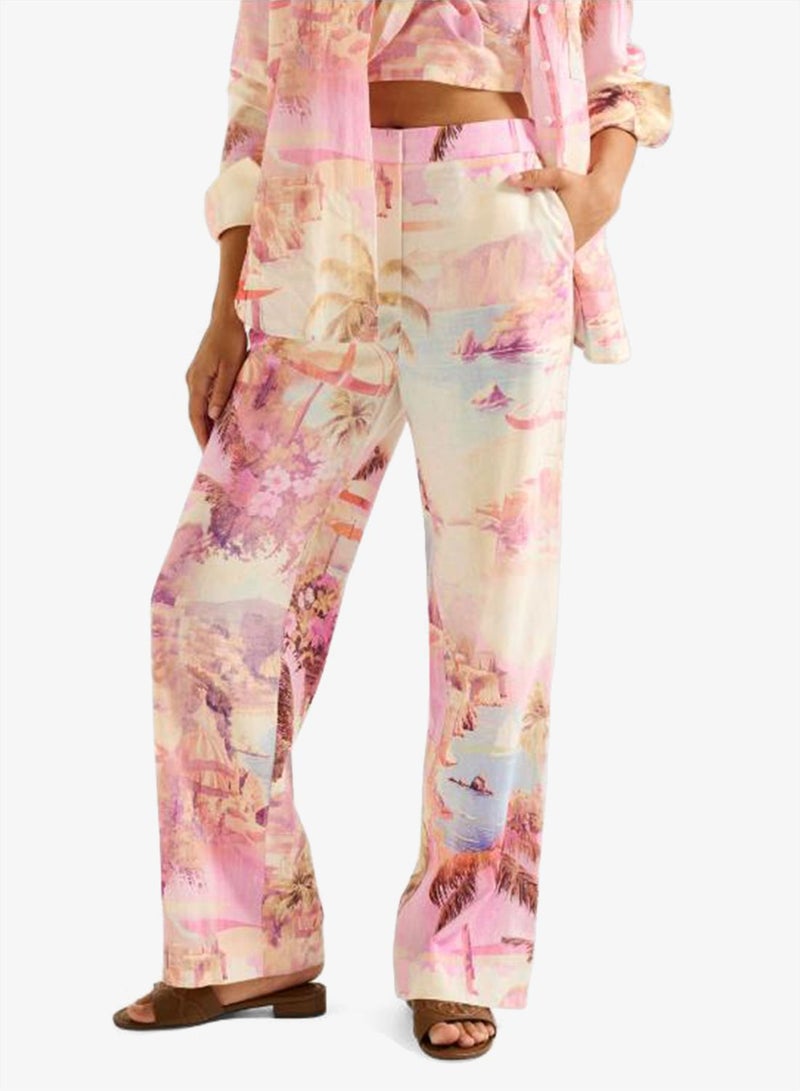 forever new Miley Floral Wide Leg Pants - Image 1