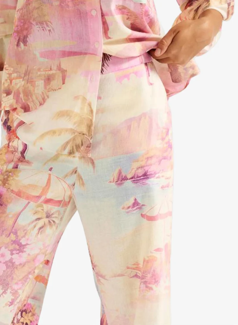 forever new Miley Floral Wide Leg Pants