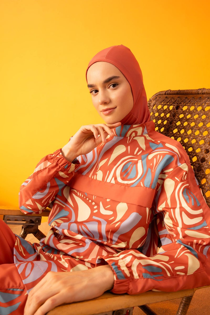 DeFacto Pink Woman Regular Fit 3 piece Burkini Casual - Image 3