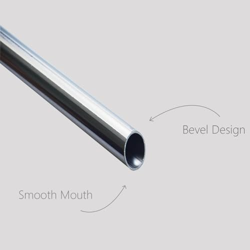 Dreamfocus Reusable Metal Straws Replacement Stainless Steel for Hydro Flask Wide Mouth Bottle 40 oz 6-Pack - Image 5