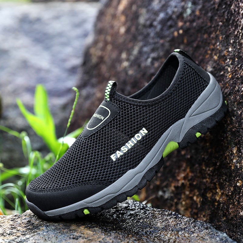 2023 Outdoor Independent Station Travel New Plus Size Men'S Cloth Shoes - Image 3