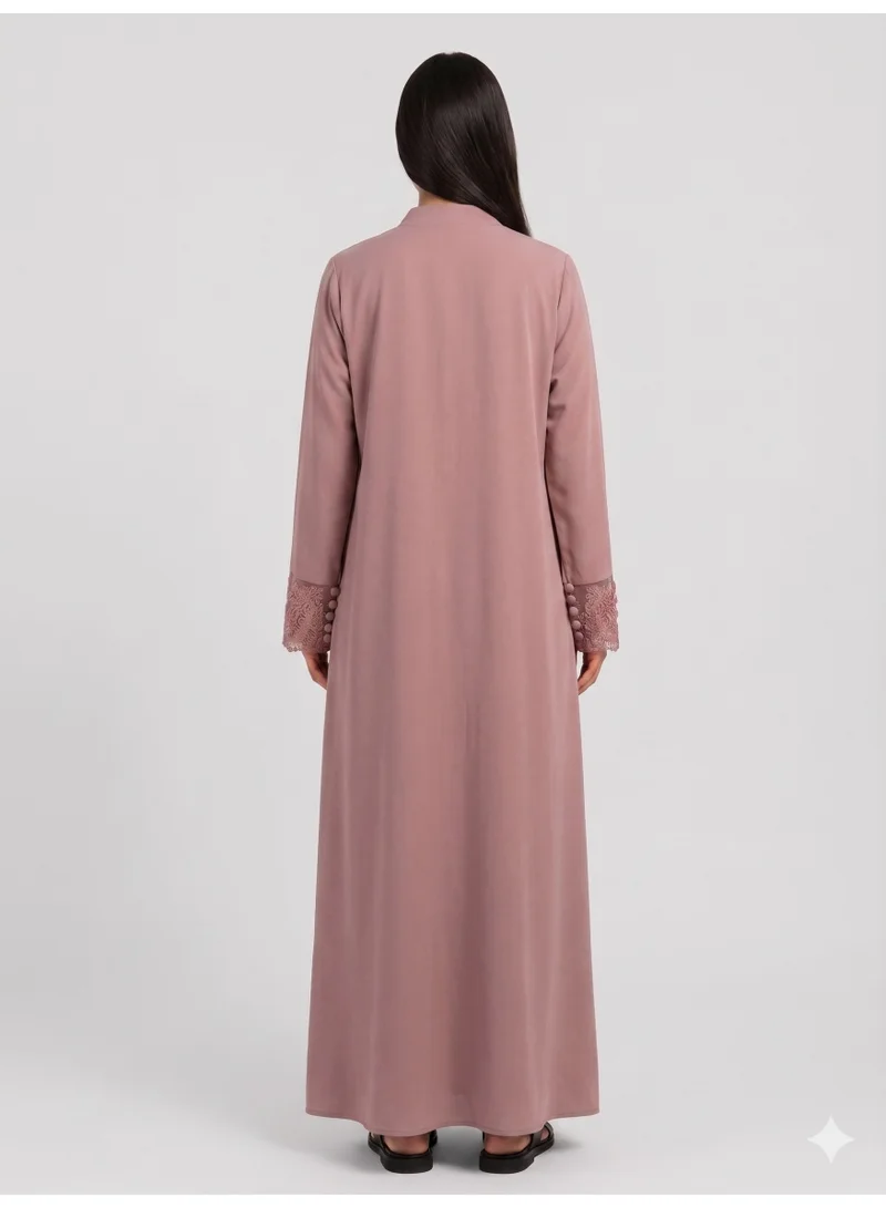 عباءات ريم Women's Coat Abaya with Matching Sheila