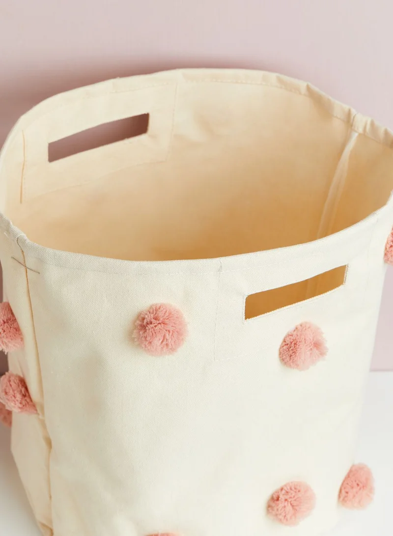 AURORA Pom Pom Storage Basket