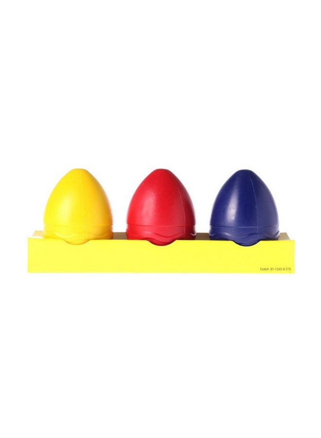 Crayola CRAYOLA Mfc 3 Count Palm Grip Crayons, Multicolor  - Image 5