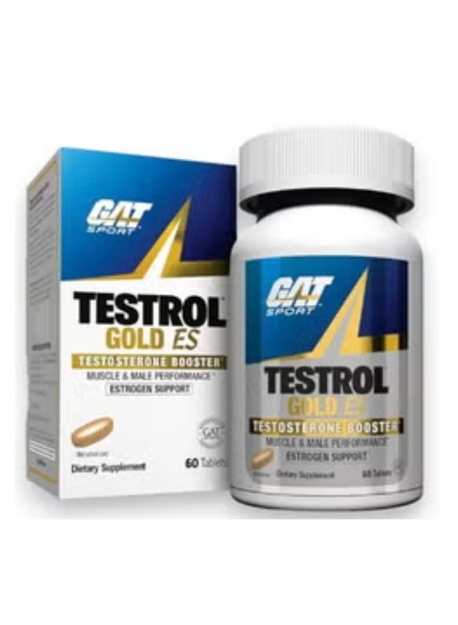 GAT SPORT Testrol Gold ES, 60 Tablets, 30 Servings
