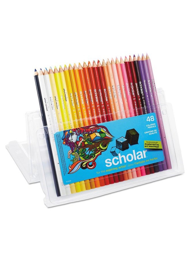 Prismacolor Scholar Colored Pencils, 48 Coloring Pencil - Image 1