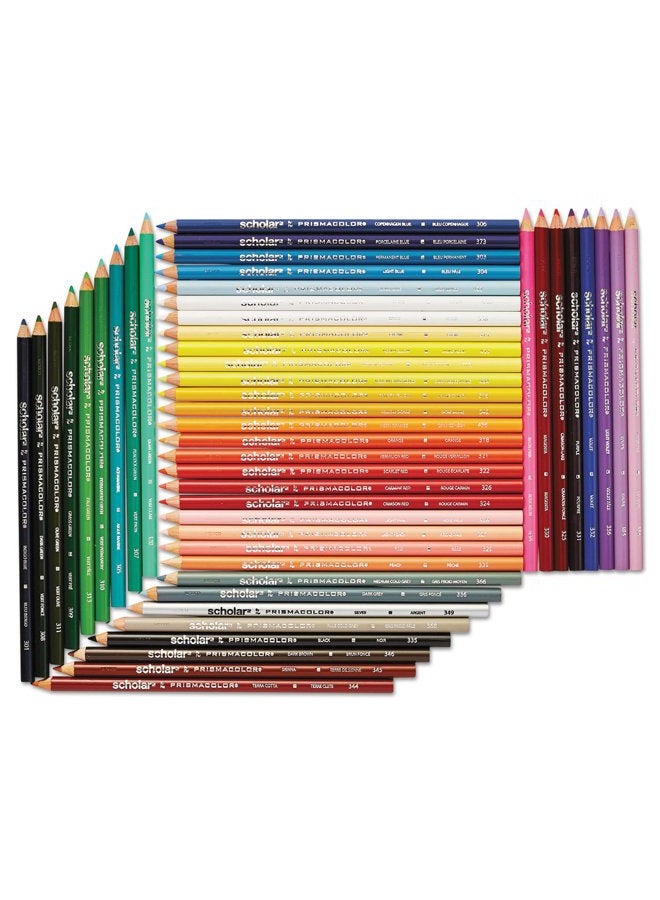 Prismacolor Scholar Colored Pencils, 48 Coloring Pencil - Image 3