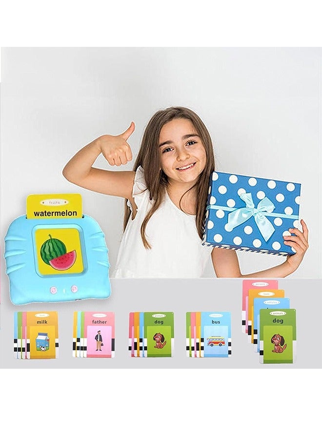 آلة بطاقات الفلاش التعليمية الناطقة للأطفال، 224 كلمة مع ألعاب تعليمية لرسم بطاقة الصوت، ألعاب تعليمية ممتعة لتعليم القراءة والكتابة للأطفال، موسيقى كهربائية للأطفال - Image 4