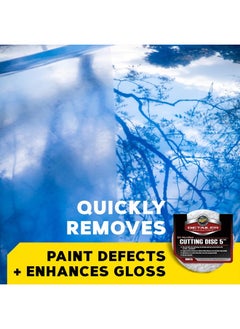 Meguiars DMC5 DA 5" Microfiber Cutting Discs - Paint Correction with Professional Results - Remove Scratches, Swirl Marks, and Other Moderate Defects - 2 Pack  - Image 2