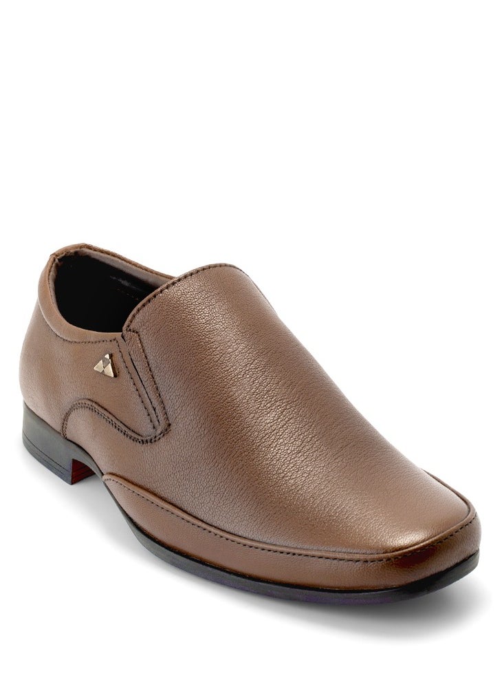 Mens Formal Dress Shoes | Slip-On Shoes | Foscher FF-2307 Brown - pzsku/Z599F87551210CD219D19Z/45/_/1735391718/05051a2f-c7fd-4b2f-b9c5-a0154a14de02