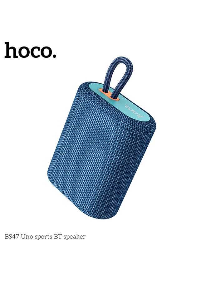 hoco. BS47 Uno Sports BT Speaker (Blue) - Image 3
