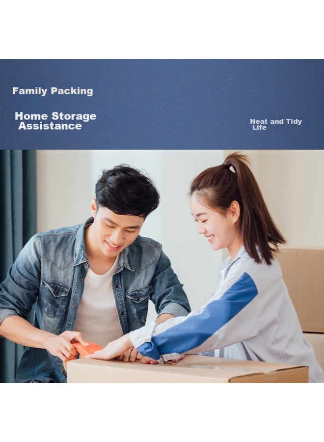 ديلي Deli شريط تغليف شفاف عالي الجودة، 60mm*200y (183m/لفة)، 6 لفات/أنبوب، 30335 - Image 4