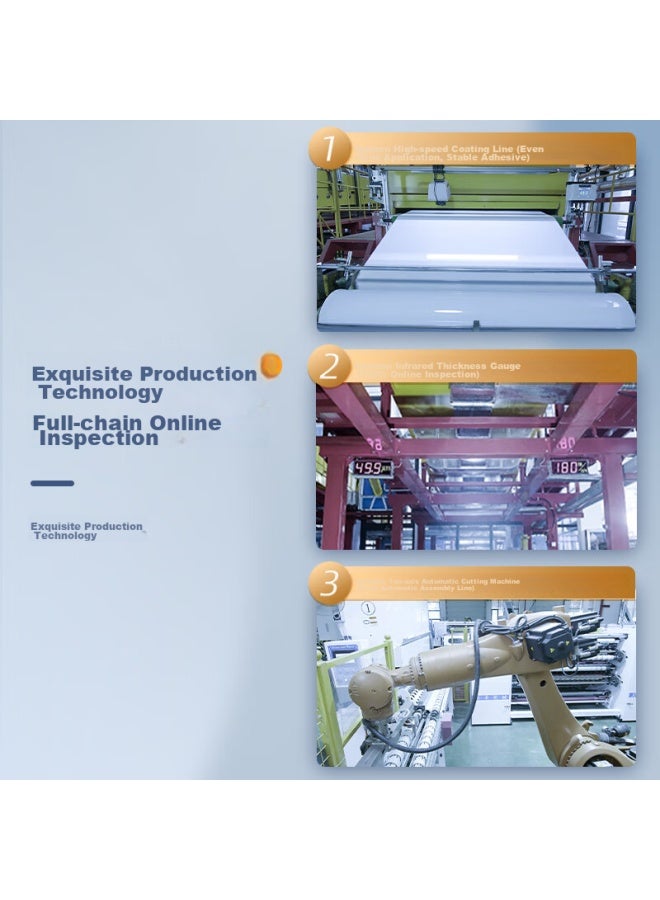 ديلي Deli شريط تغليف شفاف عالي الجودة، 60mm*200y (183m/لفة)، 6 لفات/أنبوب، 30335 - Image 5