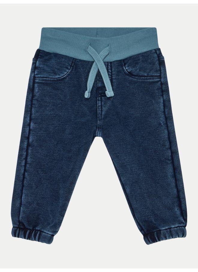 GUESS - Kids Printed T-Shirt & Knit Denim Set - Image 1