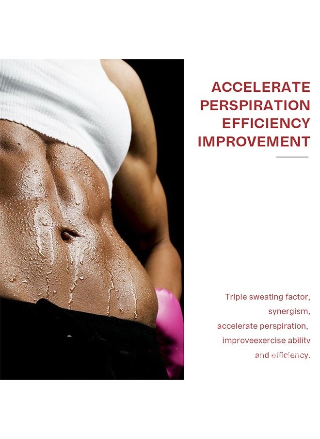 LANEMAY - Hot Sweat Cream, Fat Burning Cream for Belly, Slim Shaping Workout Enhancer Gel for Women and Men, Tummy Slimming Cream &Cellulite Treatment for Thighs, Legs, Abdomen, Arms and Buttocks 120g - Image 1