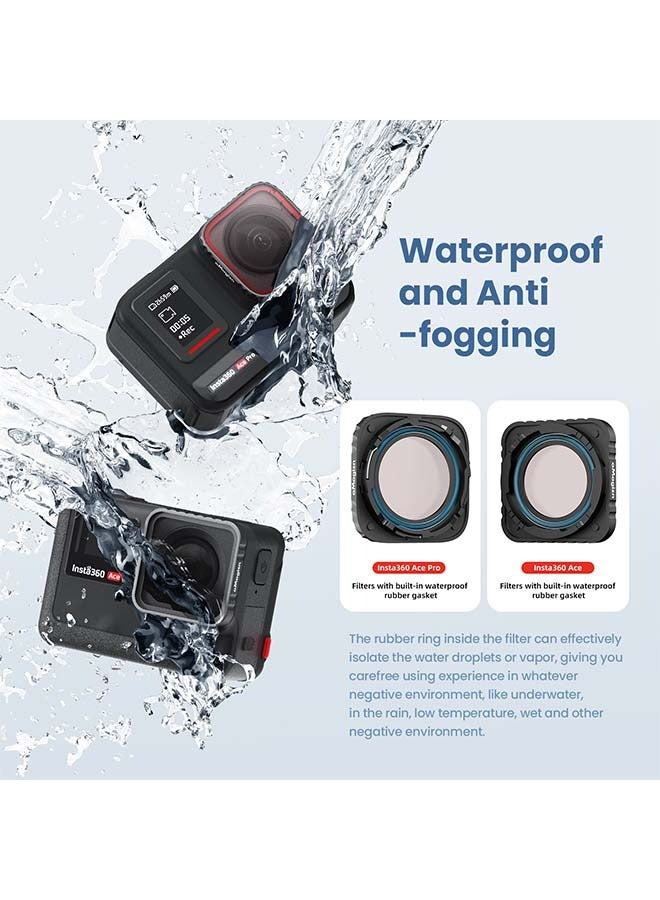 aMagisn aMagisn Premium Waterproof Filters and Protective Lenses for Insta360 Ace Pro - Essential Accessories for Insta360 Ace Pro Action Cameras (AcePro - ND8 + 16 + 32 + 64)  - Image 5