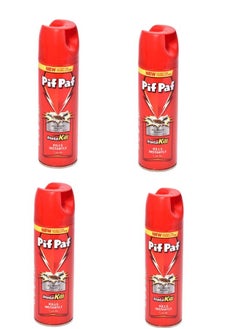 Pif Paf Insta Kill Mosquito And Fly Killer 400ml SET OF 4